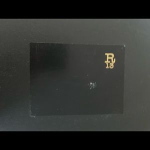 R13 Hightop White canvas  Size 7